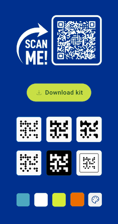 Create smart QR-codes for free